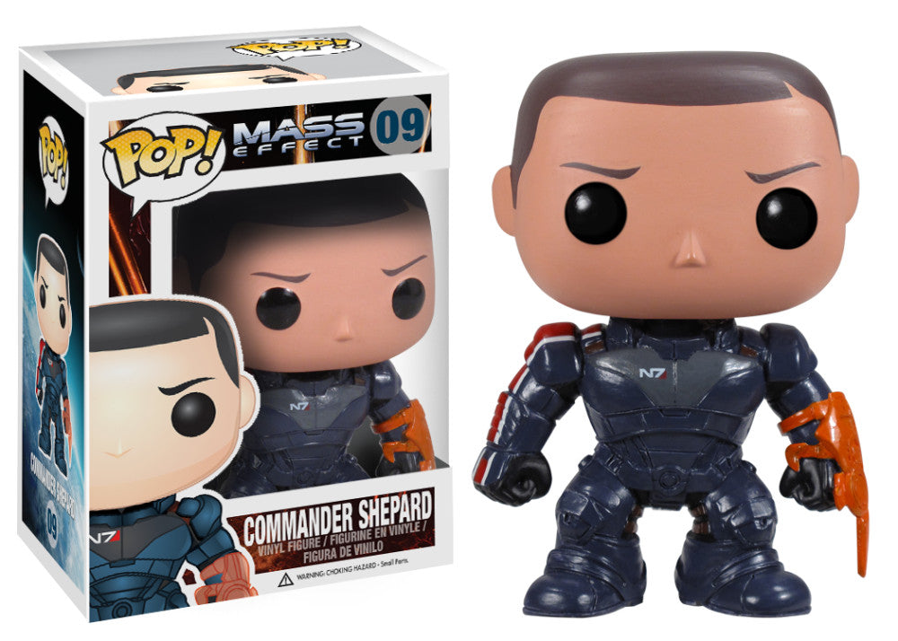 Funko Pop! Vinyl: Mass Effect - Commander Shepard #09