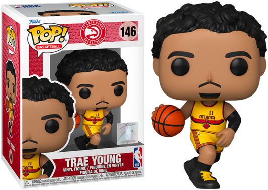 NBA Basketball - Trae Young Atlanta Hawks 2021 City Edition Jersey Pop! Vinyl Figure #146
