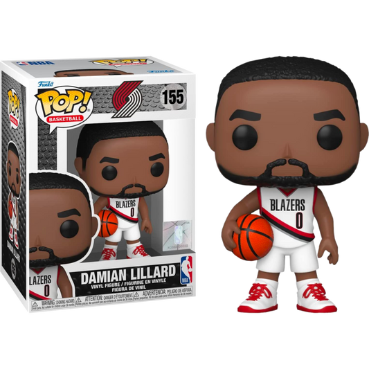 NBA Basketball - Damian Lillard Portland Trail Blazers Pop! Vinyl Figure #155