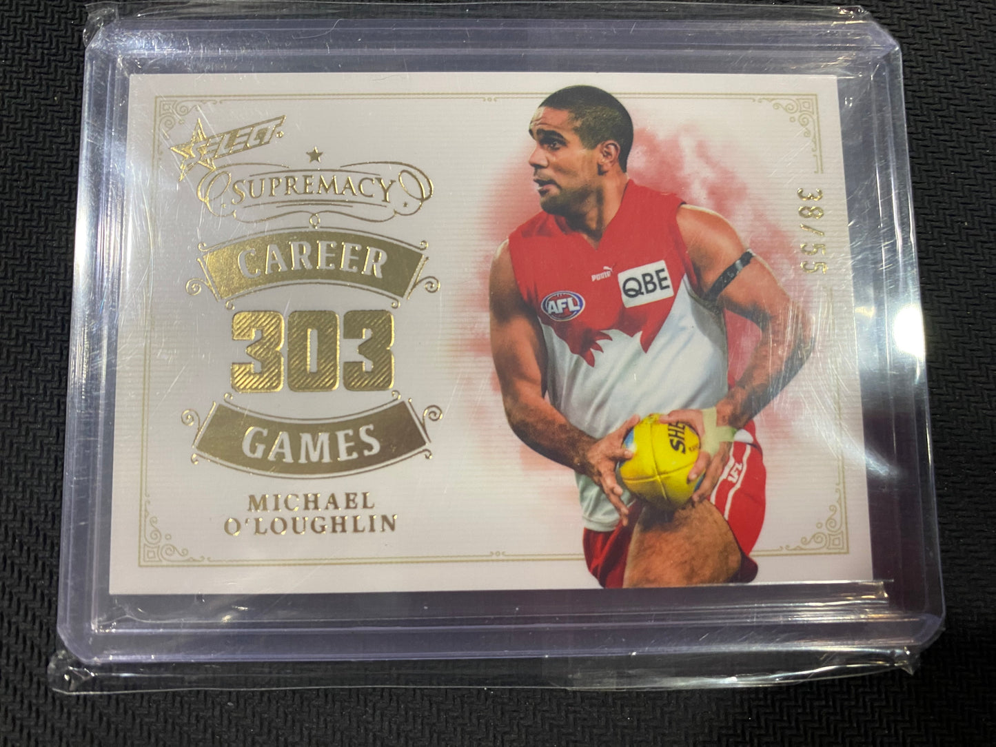 2024 AFL Select Supremacy - Michael O’Loughlin - Career Games Insert 38/55
