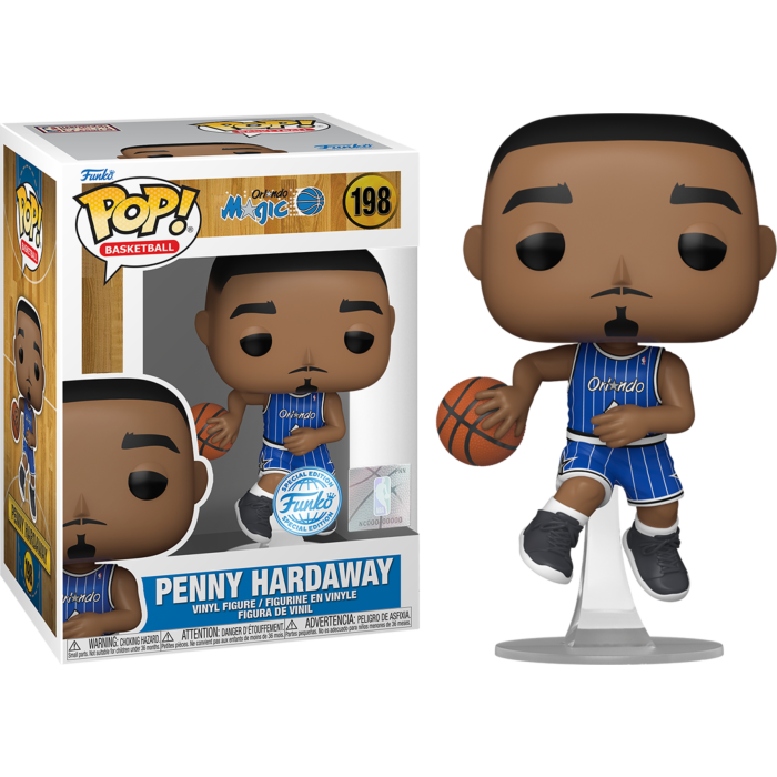 NBA Basketball: Magic - Penny Hardaway Pop! Vinyl Figure #198