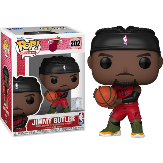 NBA Basketball - Jimmy Butler Miami Heat 2024 City Edition Pop! Vinyl Figure #202