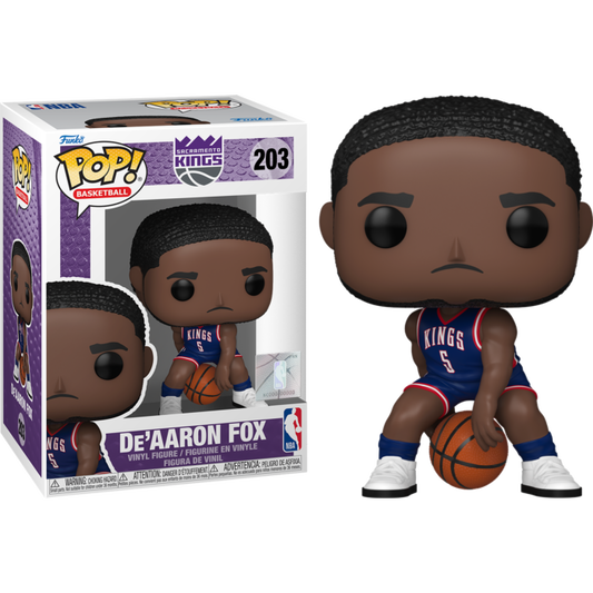 NBA Basketball - De’Aaron Fox Sacramento Kings 2024 City Edition Pop! Vinyl Figure #203
