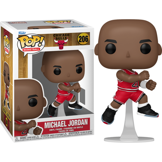 NBA Basketball - Michael Jordan (Chicago Bulls) Pop! Vinyl Figure #206