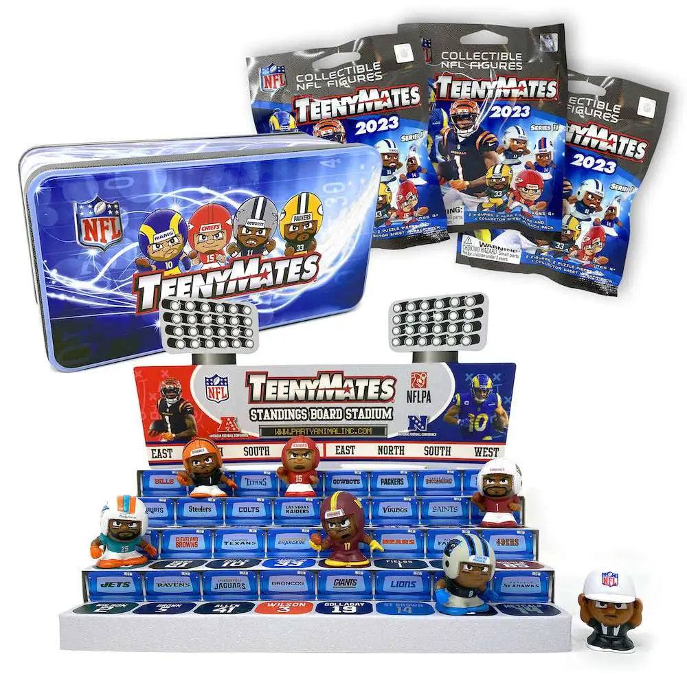 NFL TeenyMates 2023 Football Collectors Tin