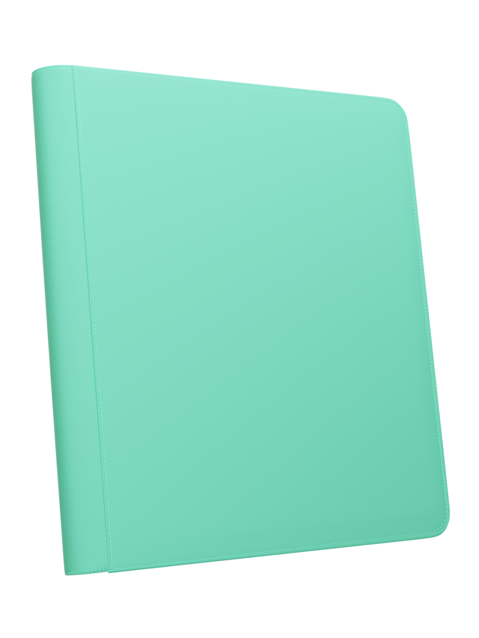 Stealth 12 Pocket Zip Binder - Turquoise