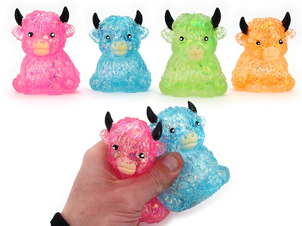 Small Highland Cow Squishy (Single)(Assorted)
