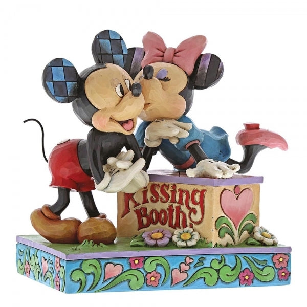 Disney Showcase Collection - 6000970 - MICKEY MOUSE & MINNIE MOUSE KISSING BOOTH