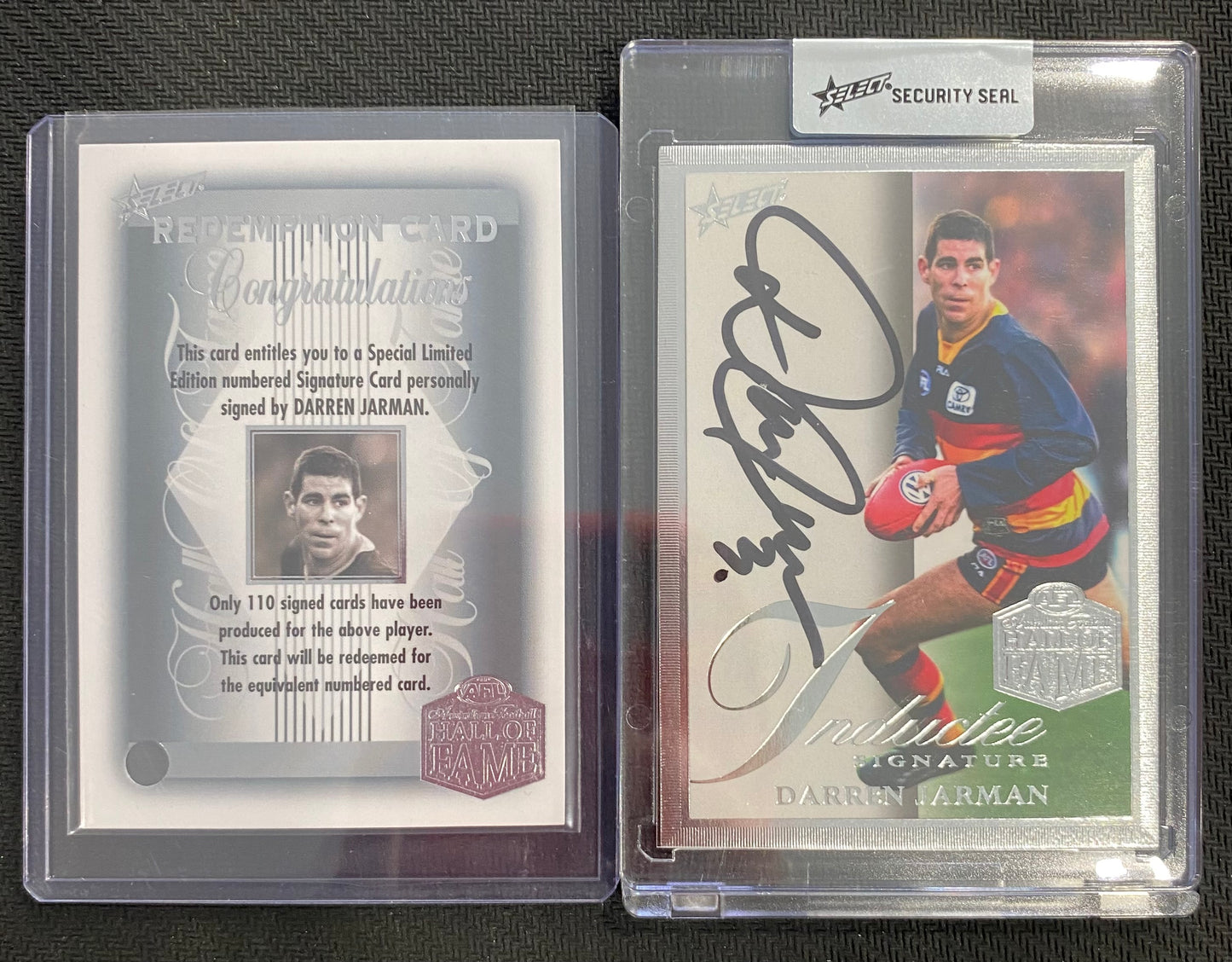 2024 AFL Select - Darren Jarman - Hall of Fame Inductee Signature 021/110