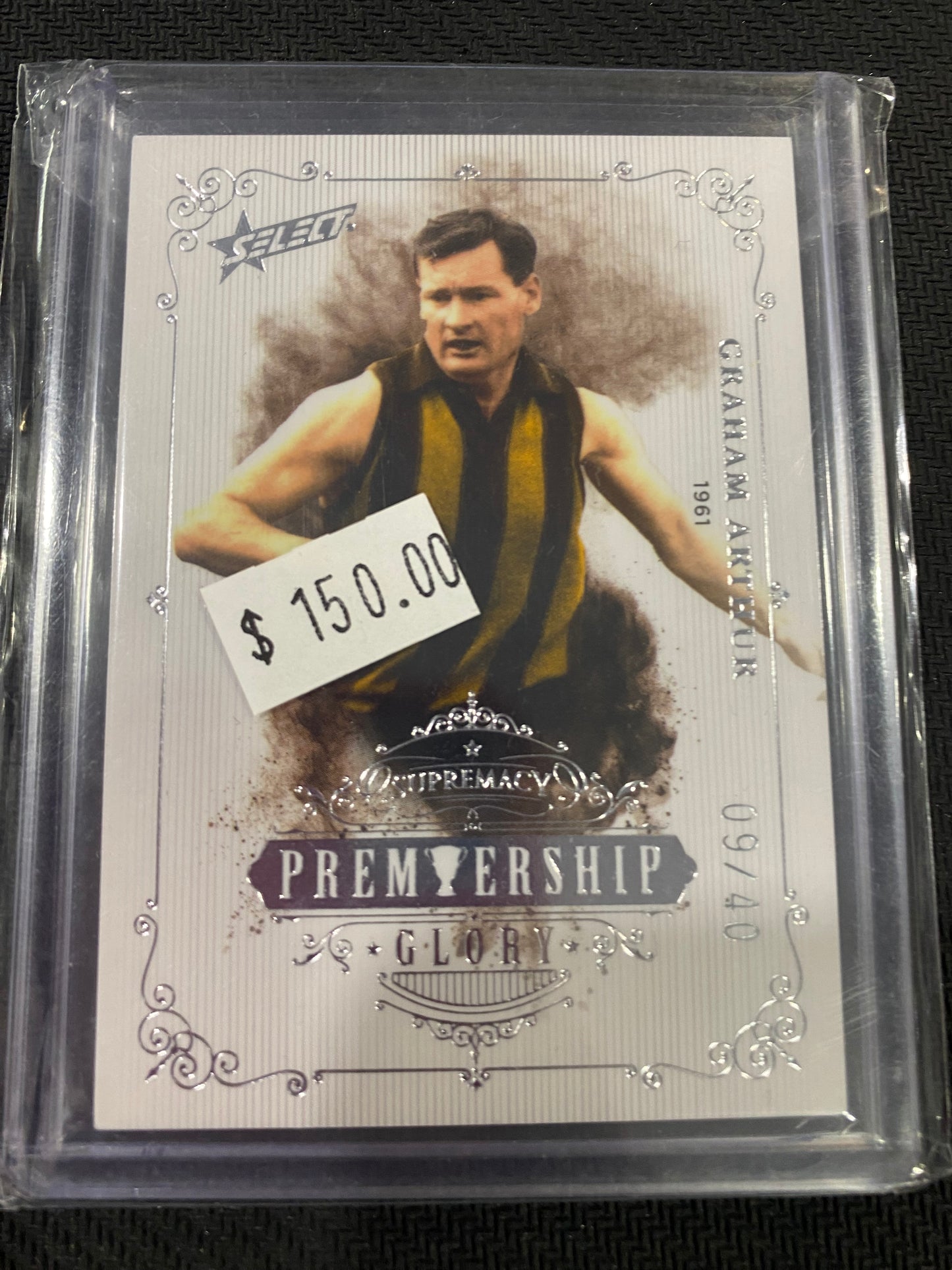 2019 AFL Select Supremacy - Graham Arthur - Premiership Glory Insert 09/40