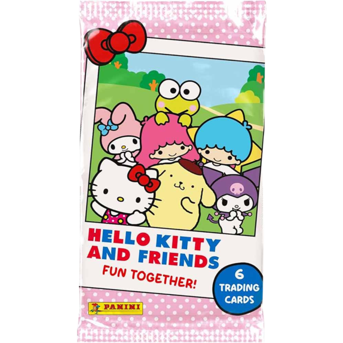 Hello Kitty and Friends - Fun Together! Trading Cards Booster Pack (6 Cards)