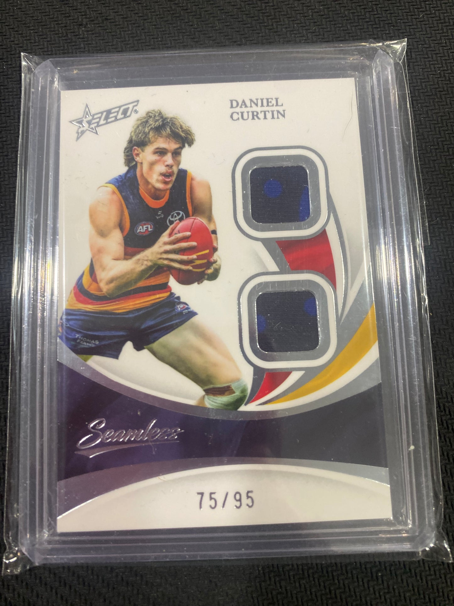 2025 AFL Select Seamless - Daniel Curtin - Double Patch 75/96