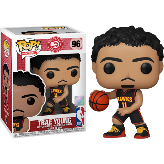 NBA Basketball - Trae Young Atlanta Hawks Pop!  Skip to Trae Young Atlanta Hawks Pop! Vinyl Figure #96