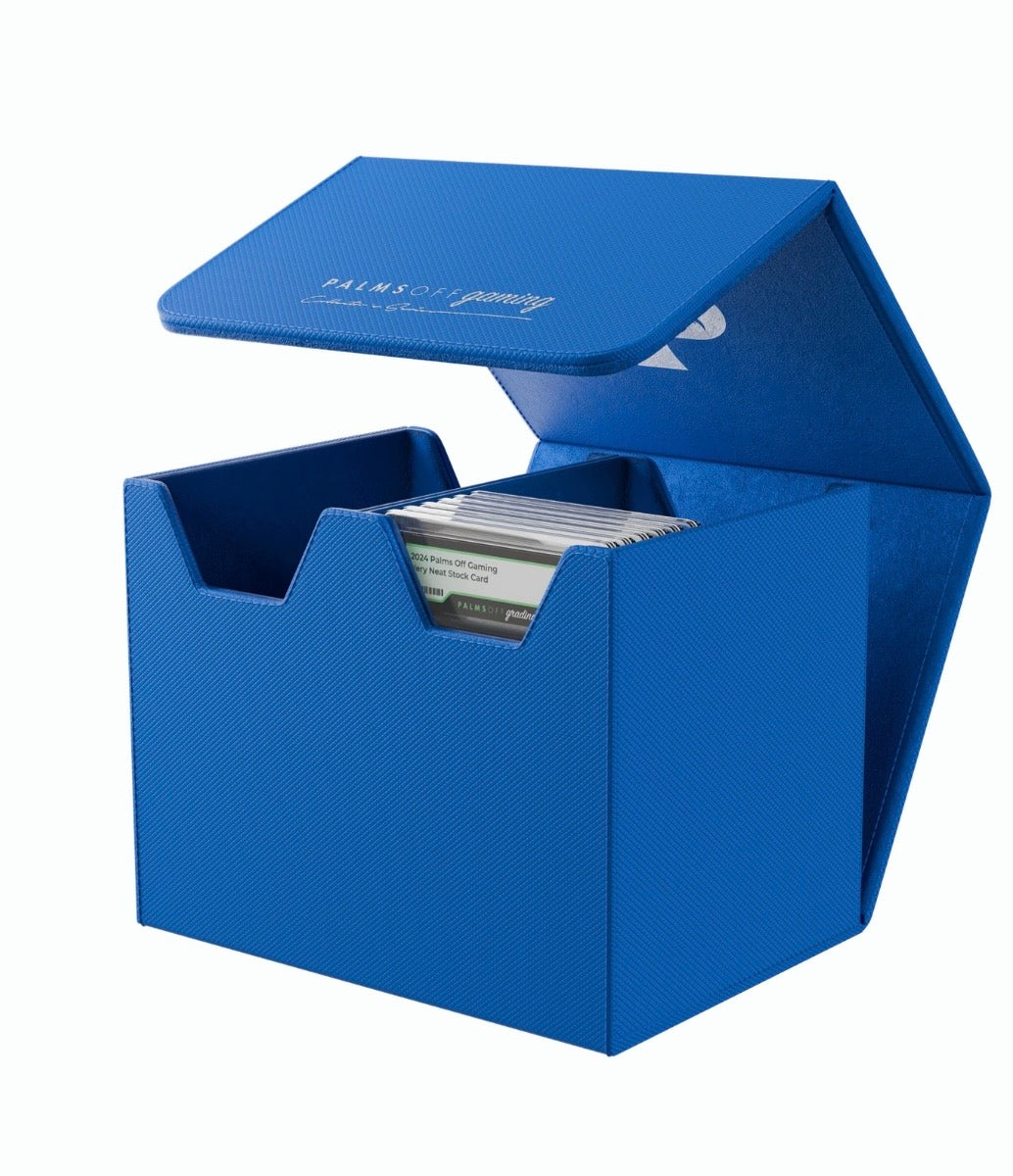 Collector's Series Graded Card Storage Case - Medium - Blue
