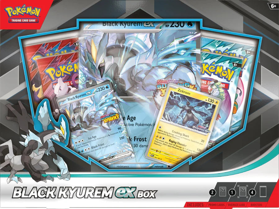 PRE ORDER EARLY AUGEST - Pokémon TCG: Black Kyurem ex Box