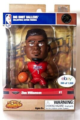 ZION WILLIAMSON BIG SHOT BALLERS ACTION FIGURE EBAY EXCLUSIVE LIMITED TO 1,008