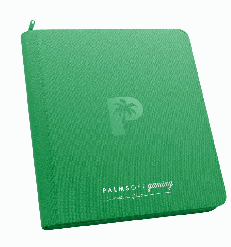 Palms off - Collector's Series 12 Pocket Zip Binder - Green