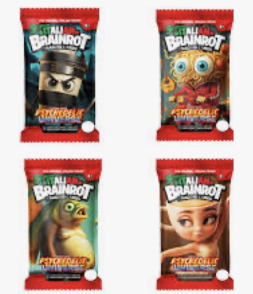 Skifidol Italian Brainrot Trading Card Game Single Booster Pack - Assorted