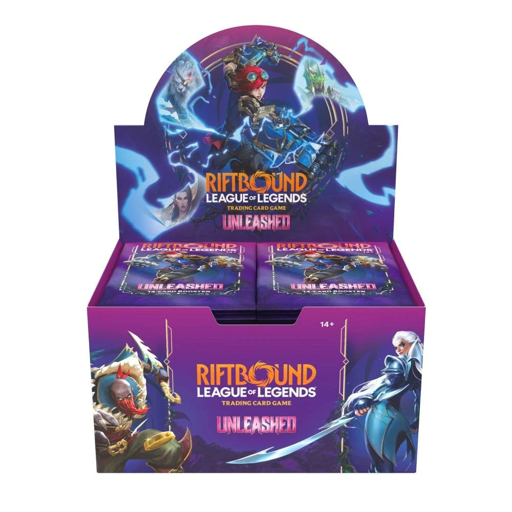 PRE-ORDER MID JULY - Riftbound: League of Legends TCG: Unleashed Booster Box