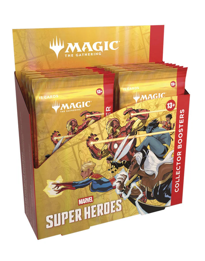 PRE ORDER LATE JUNE - Magic: The Gathering - Marvel Super Heroes - Collector Booster Box