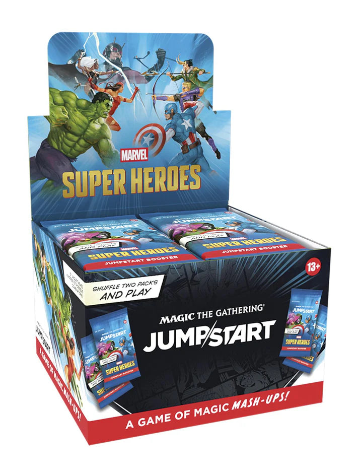 PRE ORDER LATE JUNE - Magic: The Gathering - Marvel Super Heroes Jumpstart Booster Box