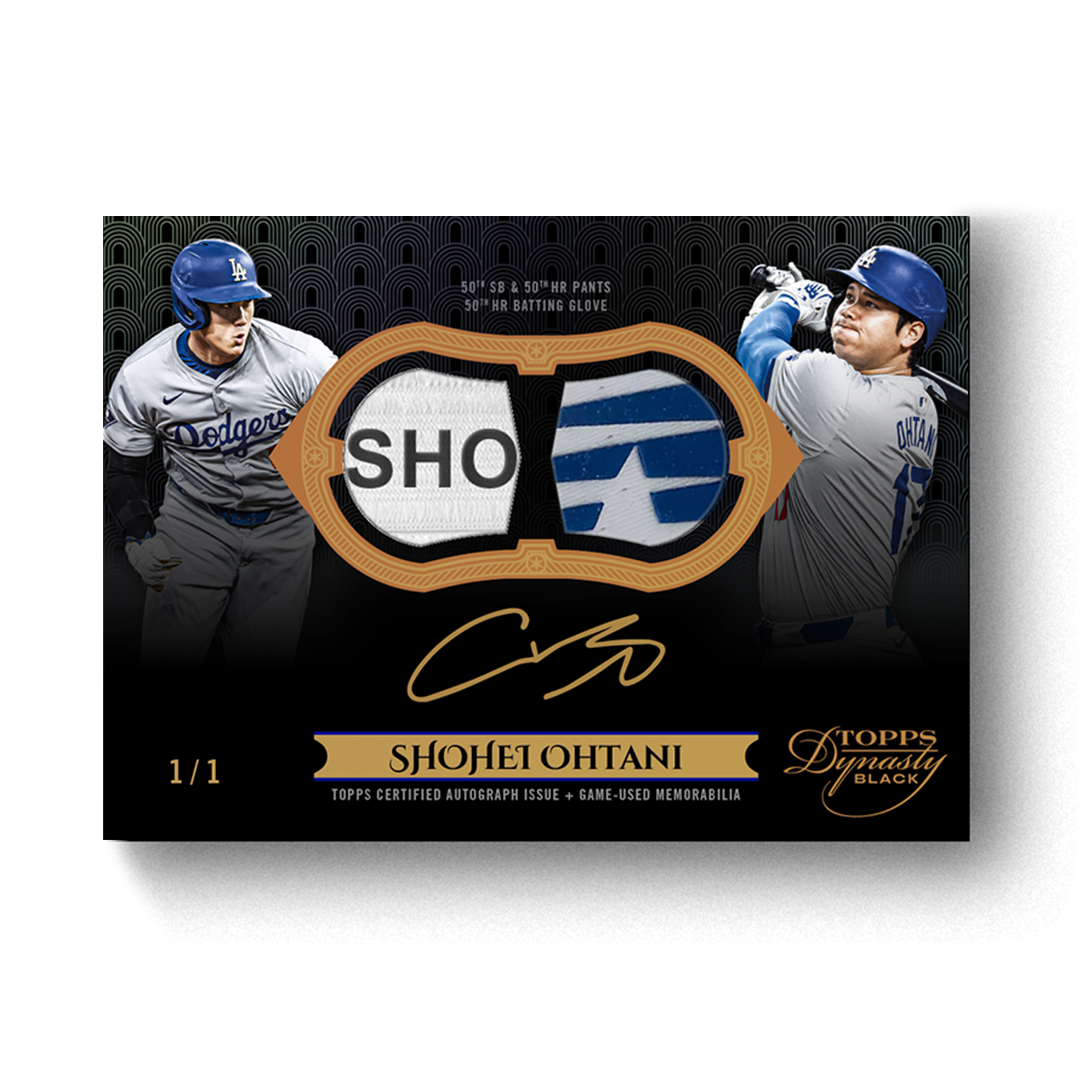 2024 Topps 50/50: Shohei Ohtani – 10-Pack Box