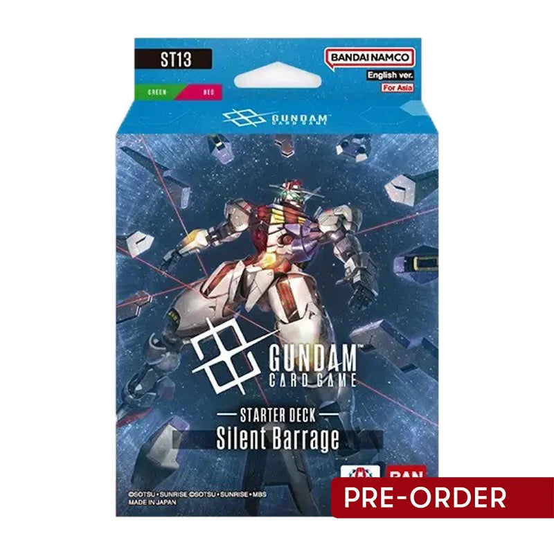 PRE-ORDER 25th SEPTEMBER - Gundam Card Game Silent Barrage ST13 Starter Deck