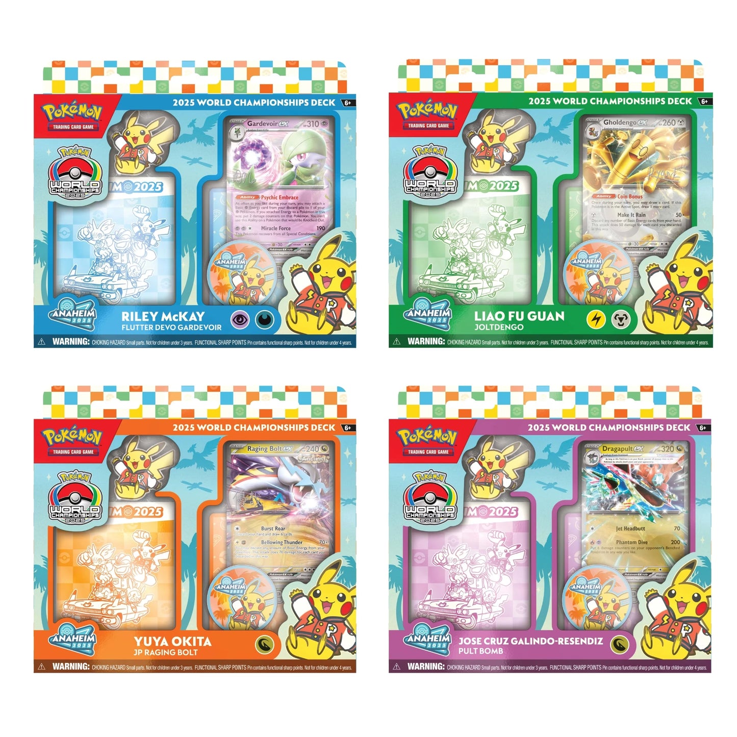 PRE-ORDER LATE JUNE - Pokemon Trading Card Game: 2025 World Championships Deck - Assorted
