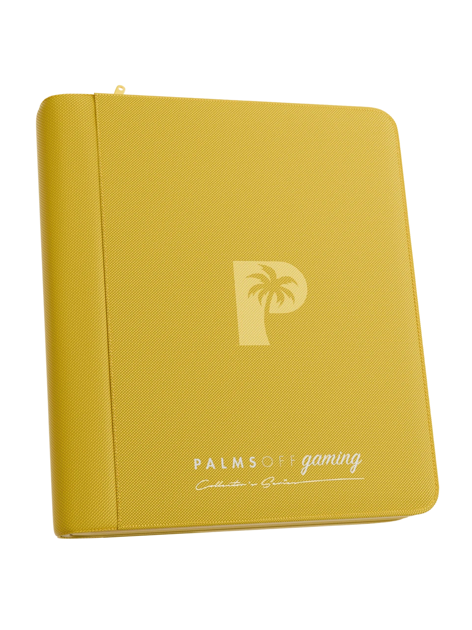 Collector's Series Top Loader Zip Binder - 4 Pocket - Yellow