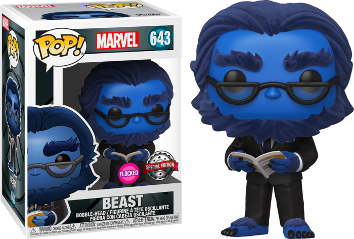 Funko Pop! - X-Men: The Last Stand - Beast Flocked 20th Anniversary Pop! Vinyl Figure #643