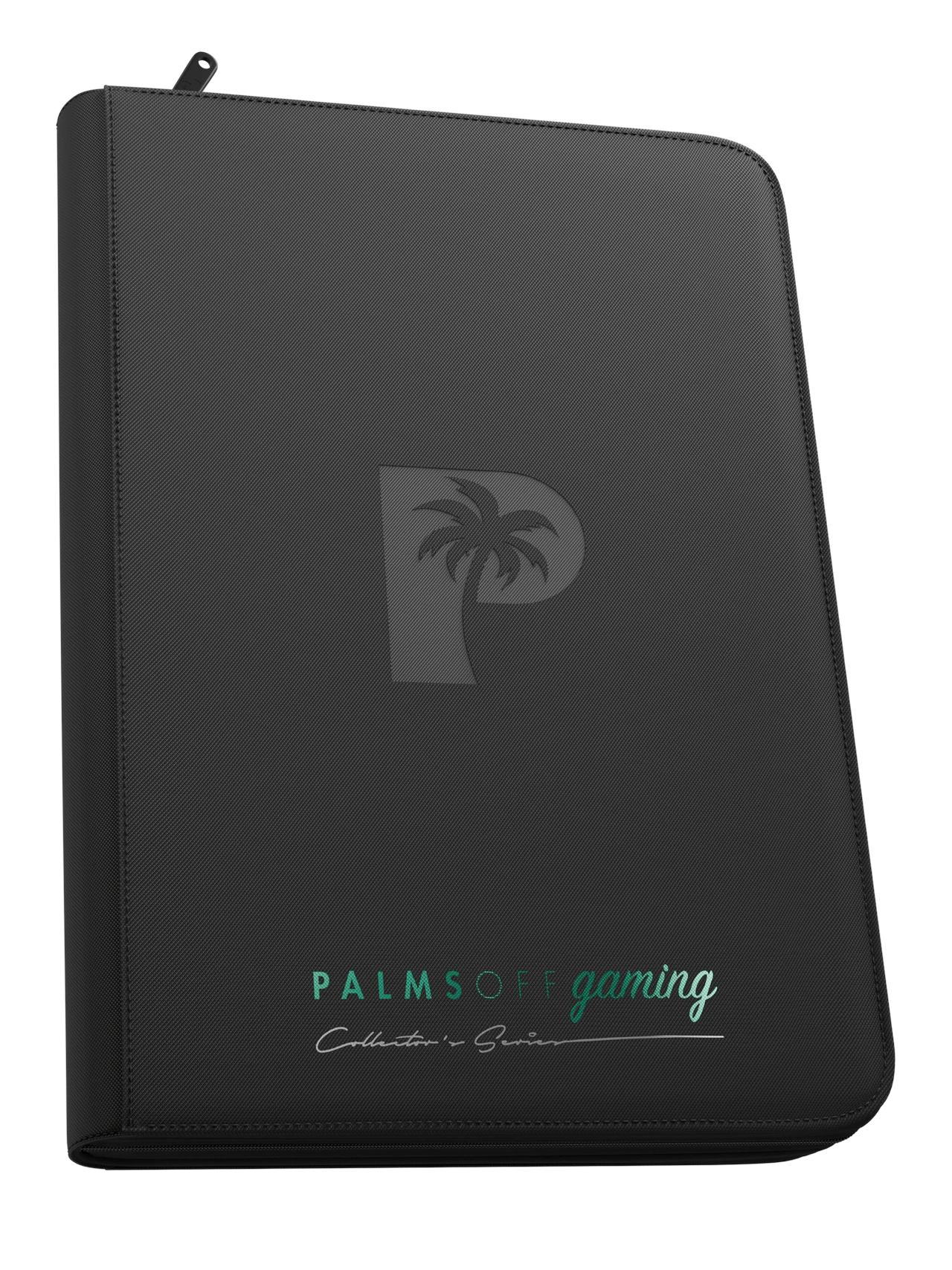 Palms Off - Collector's Series Top Loader Zip Binder - 9 Pocket - Black