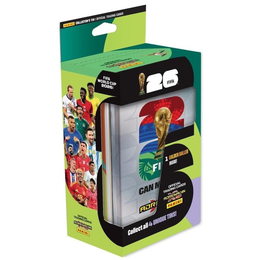 Panini Adrenalyn XL FIFA World Cup 2026 Trading Cards Classic Tin Assorted