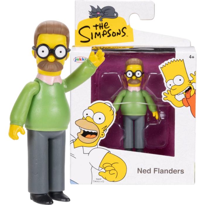 The Simpsons - Ned Flanders 2.5" Scale Action Figure (Wave 1)