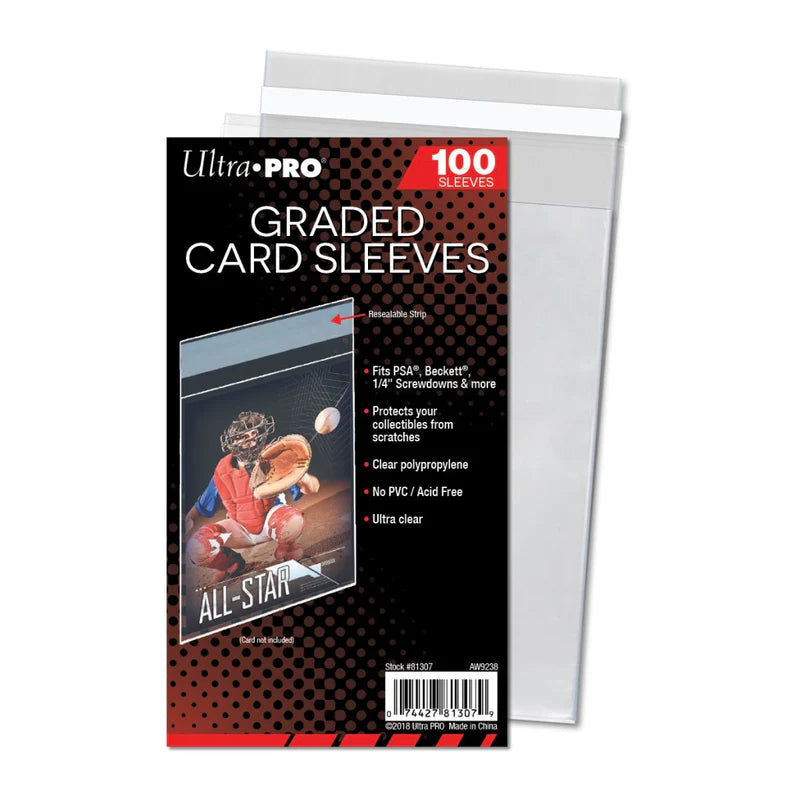 ULTRA PRO Graded Card Sleeves 100 Pack