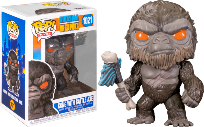 Funko Pop! - Godzilla vs Kong - Kong with Battle Axe Pop! Vinyl Figure #1021