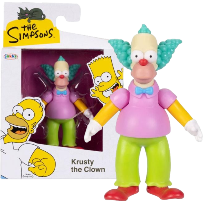 The Simpsons - Krusty the Clown 2.5" Scale Action Figure (Wave 2)