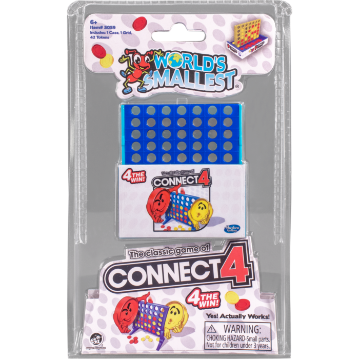 World's Smallest Connect 4 Micro Figures - Assorted - Mystery