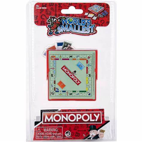 World's Smallest Monopoly Micro Figures - Assorted - Mystery