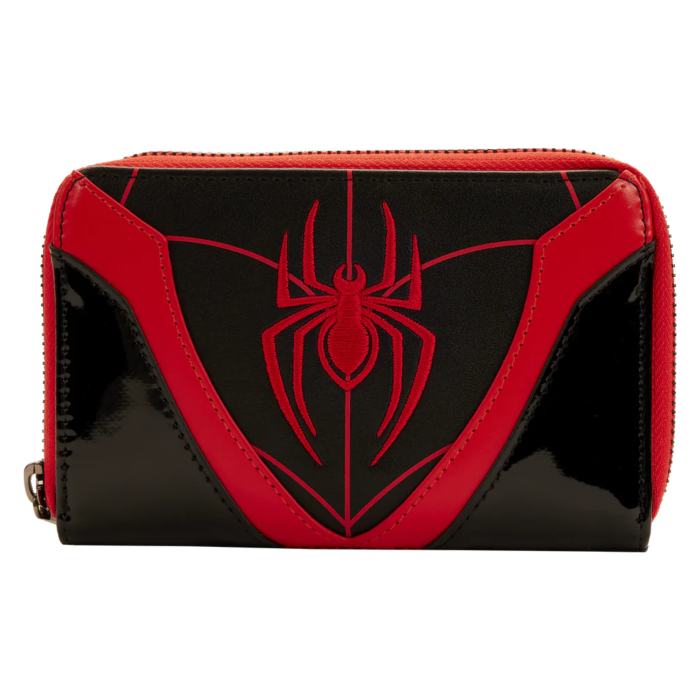 Spider-Man - Miles Morales Cosplay 4” Faux Leather Zip-Around Wallet