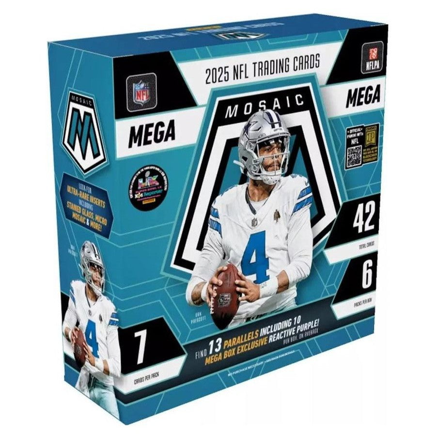 Panini NFL 2025 Mosaic Football Mega Box