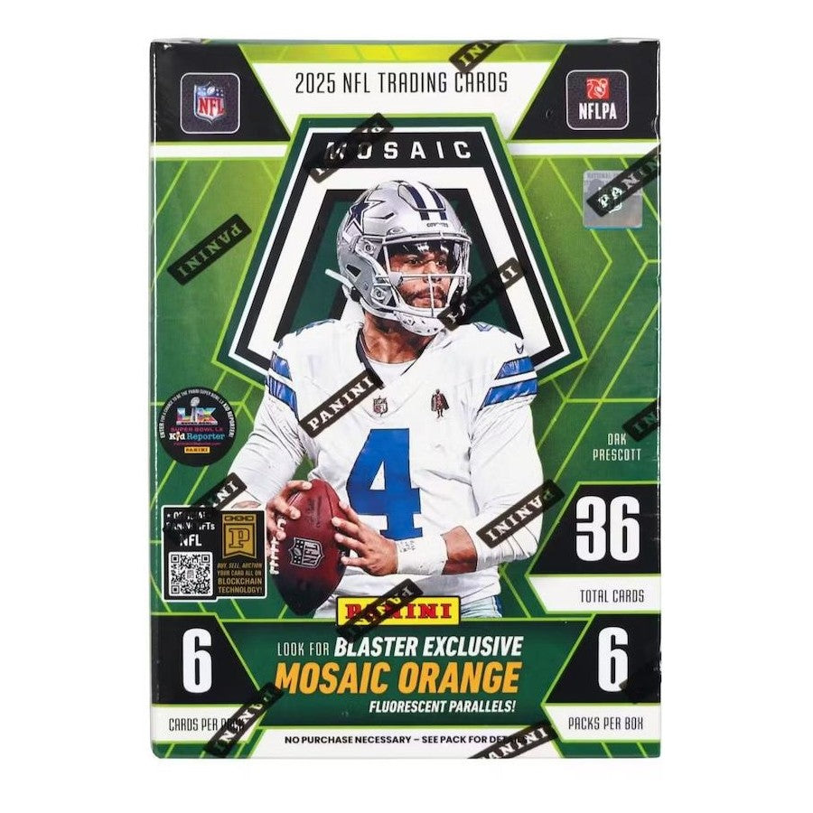 Panini 2025 NFL Mosaic Football Blaster Box