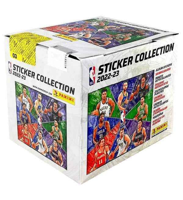2022-23 panini STICKER & CARD COLLECTION sealed box (50 PACKS)