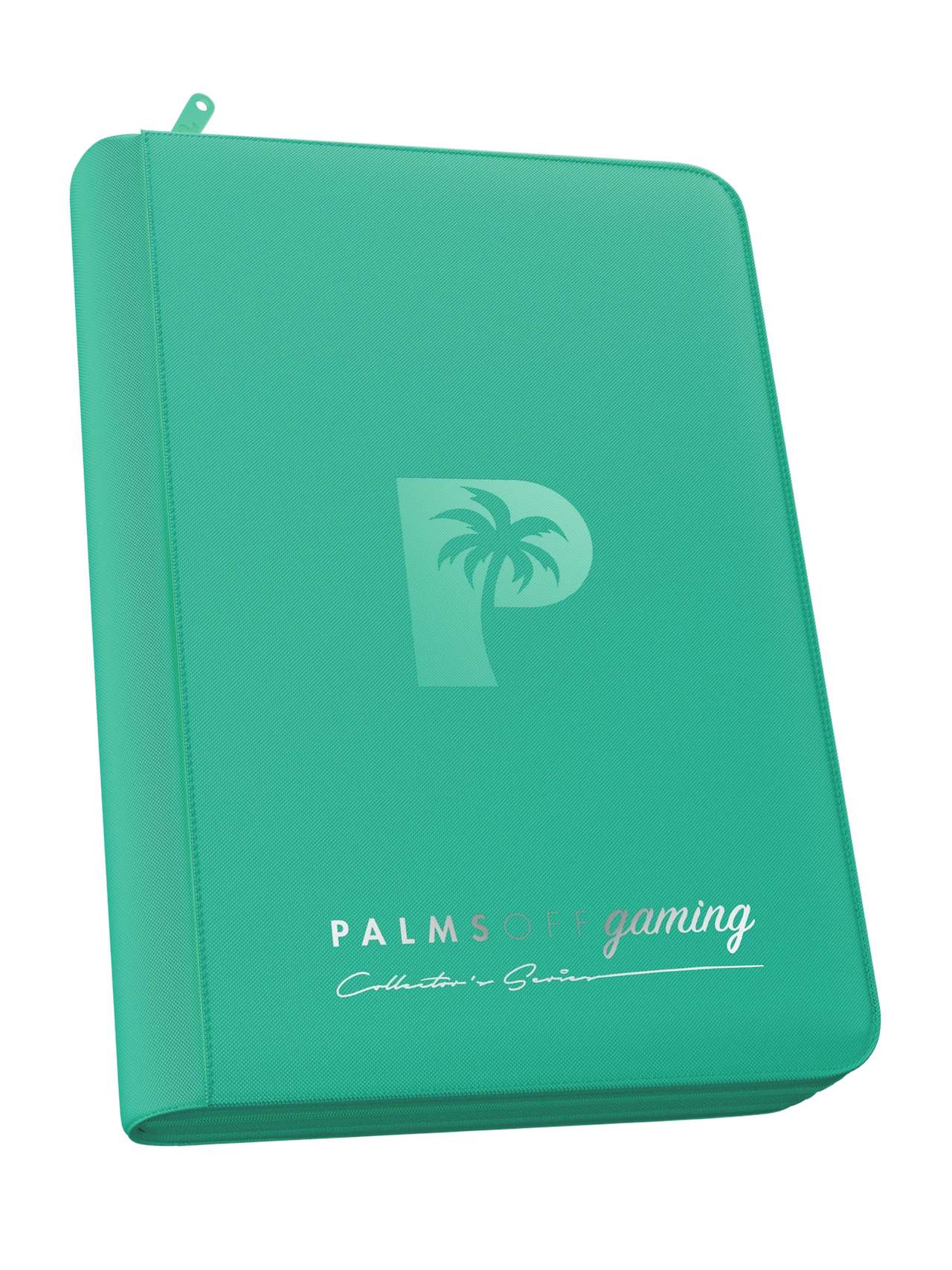 Palms Off - Collector's Series 4 Pocket Zip Binder - Turquoise