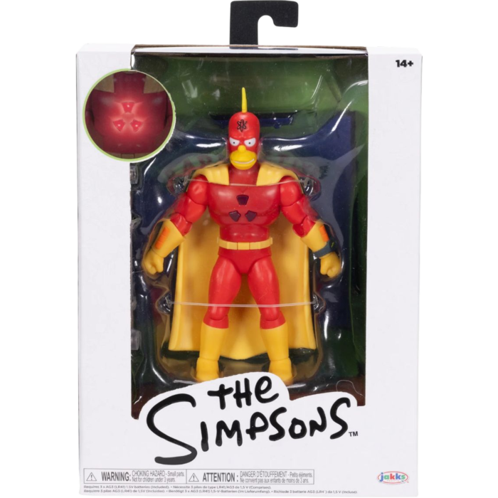 The Simpsons - Radioactive Man Premium 5" Scale Action Figure