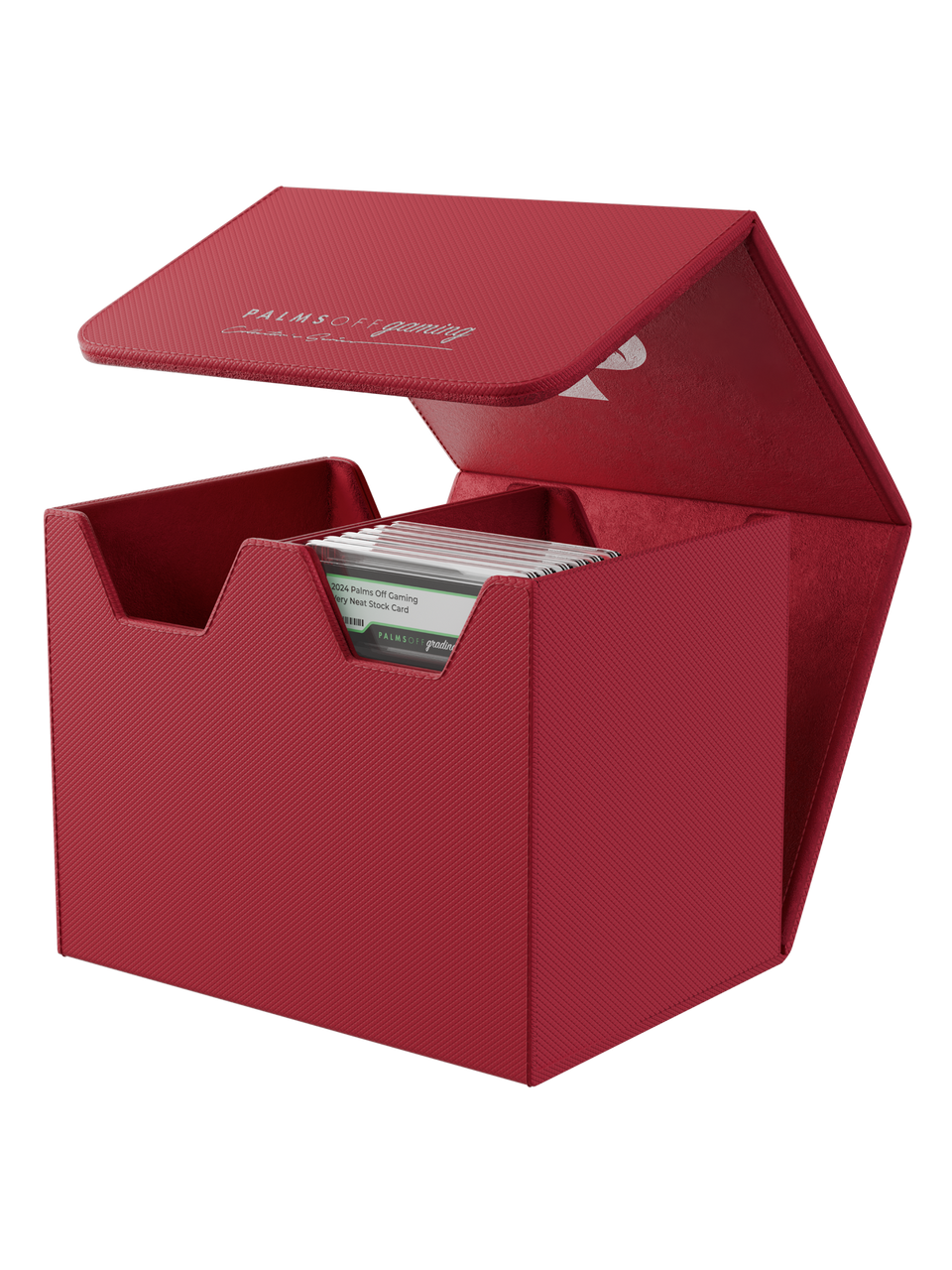 Collector's Series Graded Card Storage Case - Medium - Red