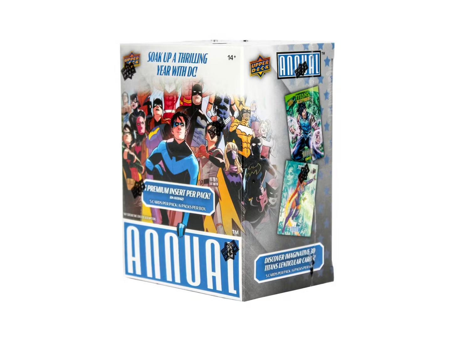 2023-24 Upper Deck DC Annual Trading Cards Blaster Box