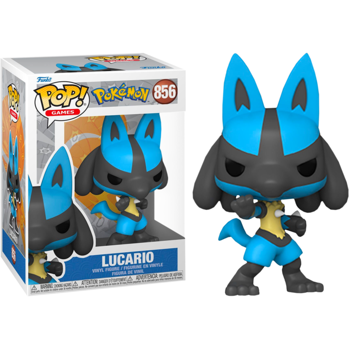 Pokemon - Lucario Pop! Vinyl Figure #856