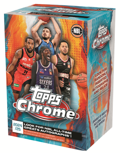 2024/25 Topps Chrome NBL Basketball Value Box