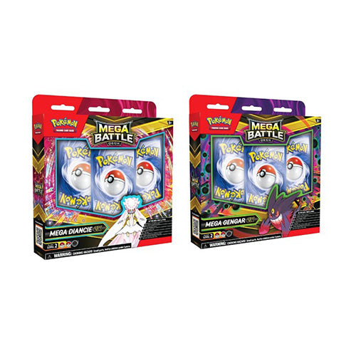 Pokemon TCG - Mega Battle Deck - Mega Gengar ex / Mega Diancie ex