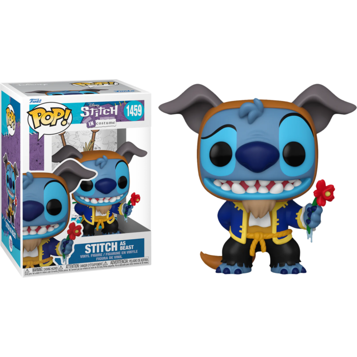 Disney: Stitch in Costume - Stitch as Beast Pop! Vinyl Figure